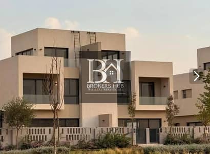 PRIME Twin house Villa Fully finish for sale in Al burouj shrouk New Heliopolis