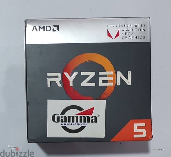 بندل ryzen 5 2400g /b350 msi gaming plus 2