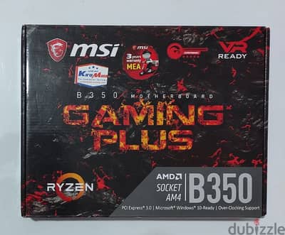 بندل ryzen 5 2400g /b350 msi gaming plus