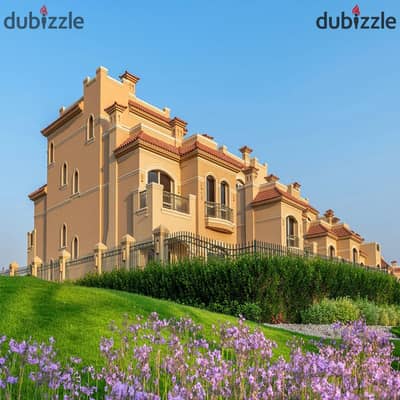 Without over Fully Finished Twin House Villa First Use Delivered with Down Payment 11.7 milion For Sale in La Vista City Compound New Cairo Capital