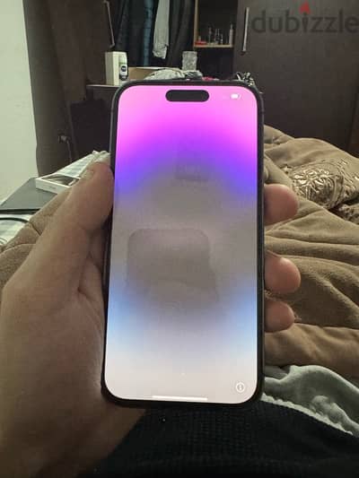 Iphone 14 pro 128 without any scratches with cable and box