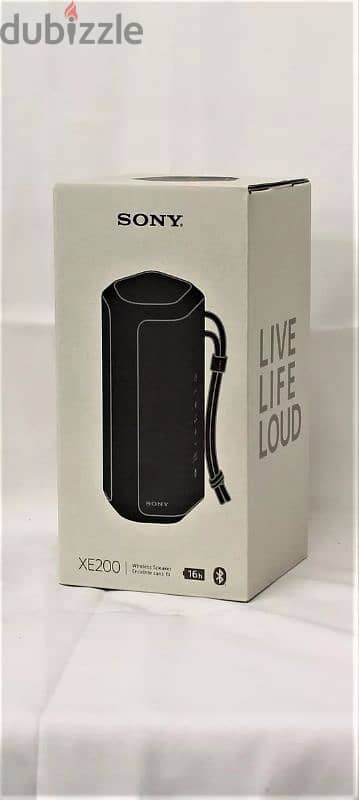 New - Sony SRS-XE200 Portable Wireless Bluetooth Speaker - Black