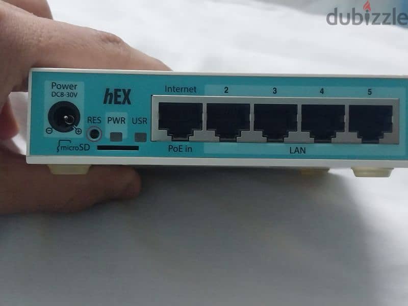 MIKROTIK RB750GR3   روتر بورد ميكروتك 7