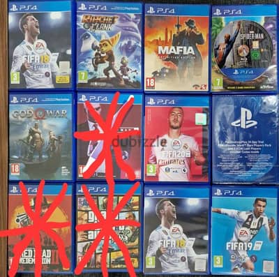 PlayStation PS4 games