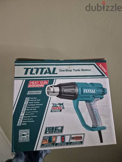 مسدس تسخين توتال ٢٠٠٠واط heating gun total 2000w