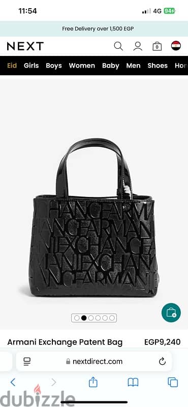 Armani Exchange Bag