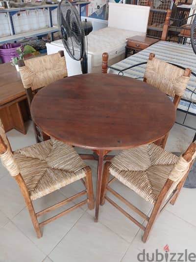 Dining table with chairs