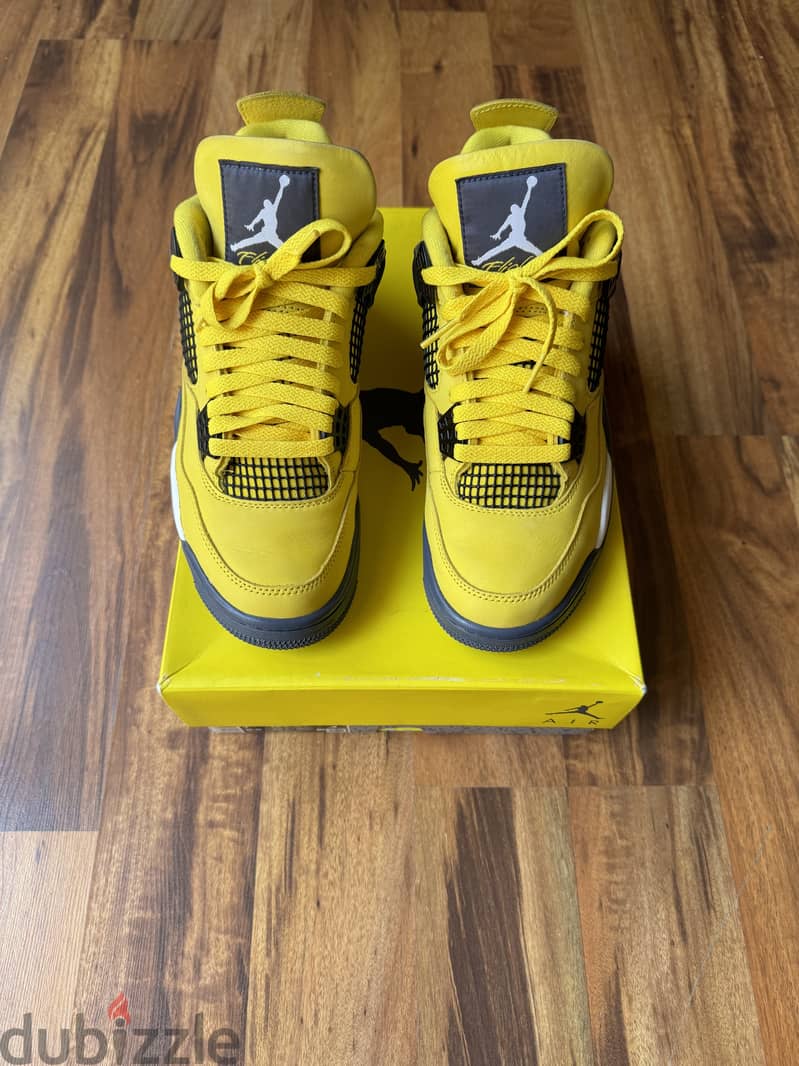 Air Jordan 4 Lightning Authentic - الاصليه 1