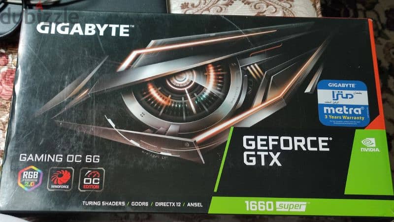 GTX 1660S 3X windforce 1