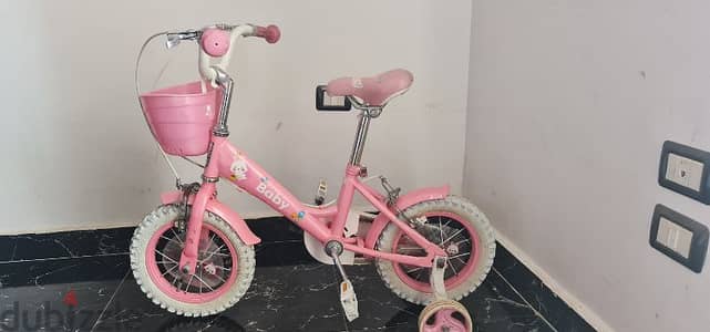 pink bicycle