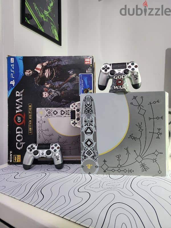 ps4 pro used limited edition G#d of W$r 0