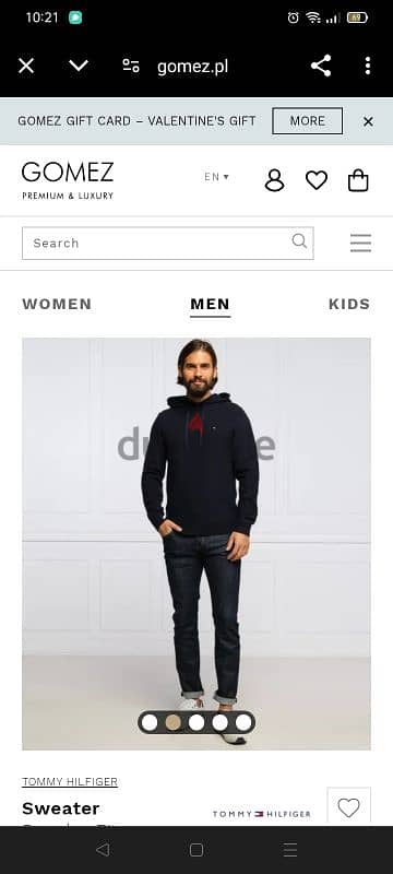 Tommy Hilfiger wool cashmere pullover hoodie 4