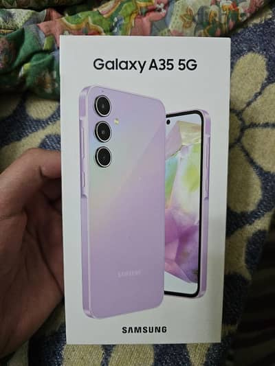 samsung A35 5g جديد بالضمان  متبرشم