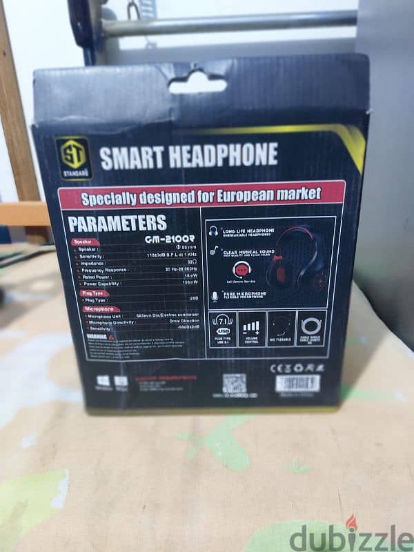 smart headphone gaming GM2100 stereo 1