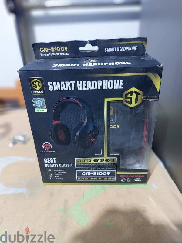 smart headphone gaming GM2100 stereo 2