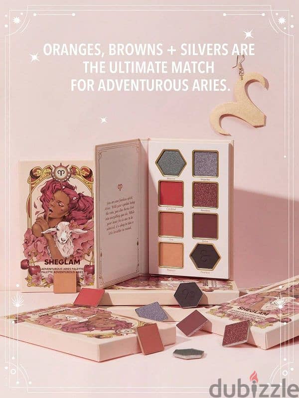 باليتات ايشادو من شي جلام لكل برج Sheglam Zodiac eyeshadow palette 1