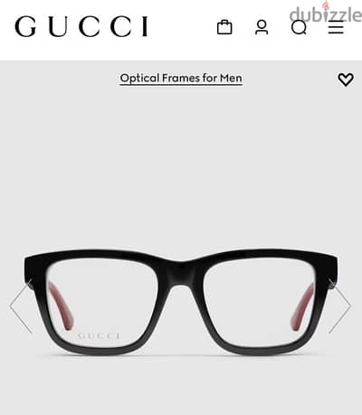 frame eye glasses GUCCI & Henry Jullian