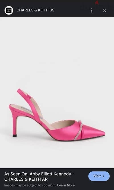 Charles and Keith heels