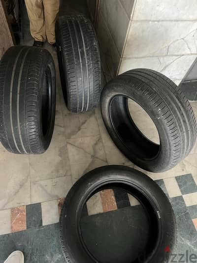 Michelin tires Green X 225/55R18  جنوط 18