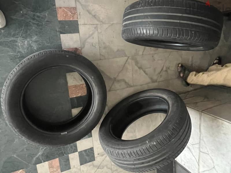 Michelin tires Green X 225/55R18  جنوط 18 1