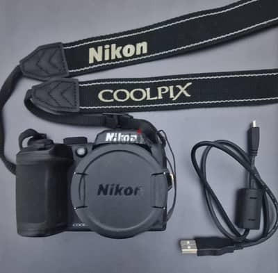 كاميرا نيكون Nikon B500 Coolpix ( عدسه تقريب 40 مره - 16ميجا بكسل )