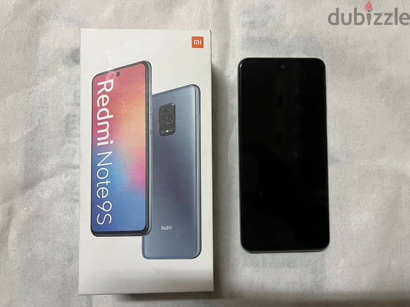 تليفون redmi note 9s ممنوعات بدون خربوش واحد مساحه ١٢٨ورامات٦ بالعلبه 1