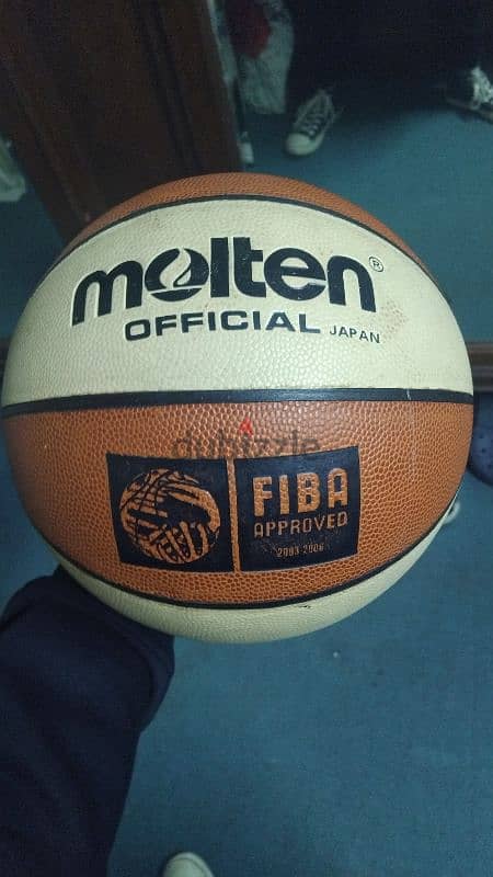 Molten GL5 basketball اصليه مستخدمه زي الجديده 2