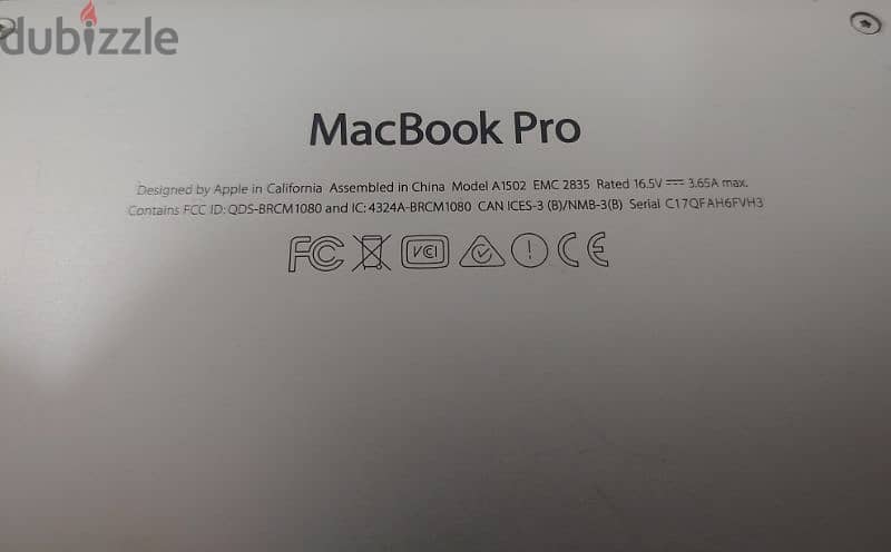 MacBook Pro A1502 3