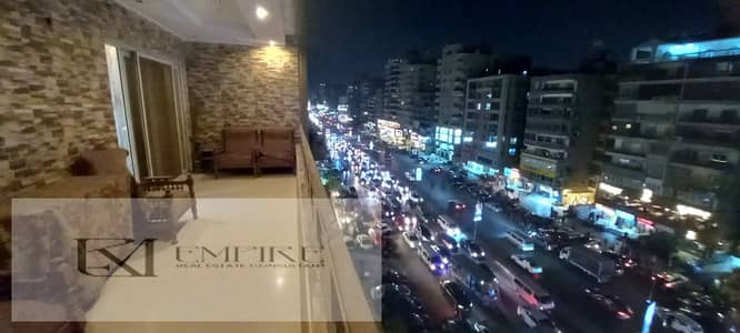 شقة للايجار 160 م للعائلات شارع مكرم عبيد الرئسي مدينة نصر /nasr city