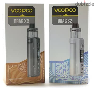 Voopoo vape Drag S2. X2 فيب فووبو كيت كامل دراج اس2 . إكس 2