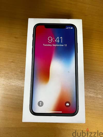 iPhone X 256 giga With it’s box