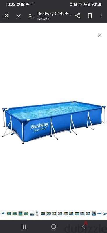 Bestway pools 2m×4m×81 cm حمام سباحة 2