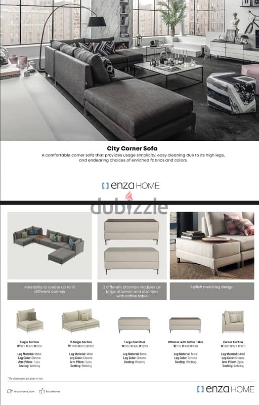 Full Sofa - Enza Home Original 1