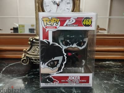 Joker Persona 5 Funko pop with plastic cover