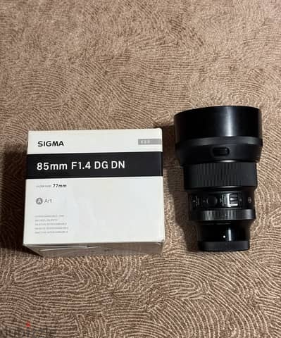 Lens 85 sigma art dn f/1.4 for sony