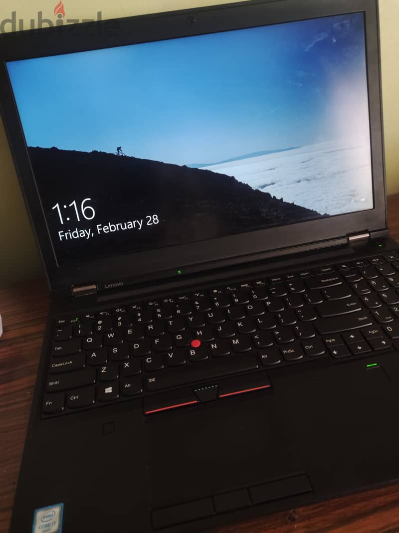 laptop lenovo p50 7