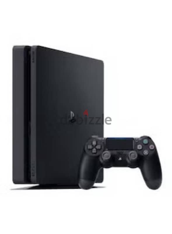 PlayStation 4 slim with 500GB storage and 3 controller 0