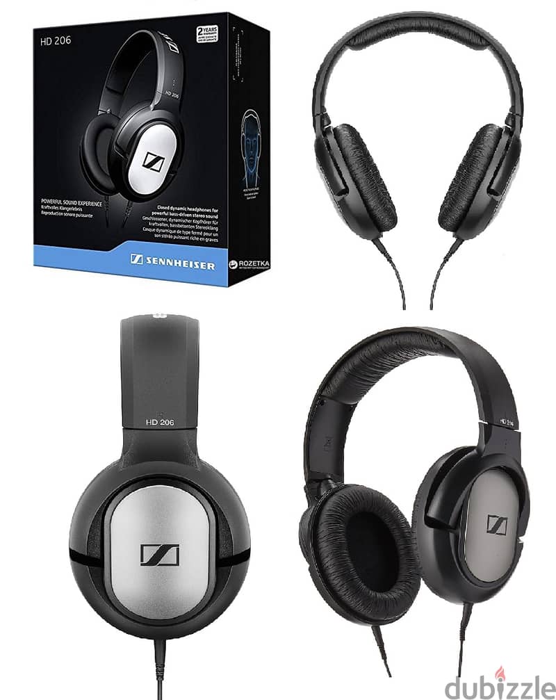 سماعات ستوديو Sennheiser HD 206 1