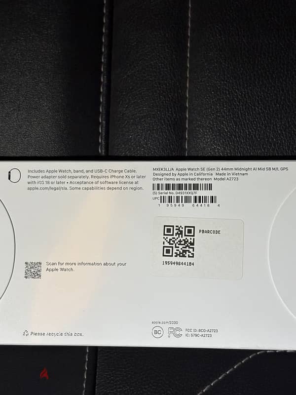 Apple Watch SE 44mm Sealed 1