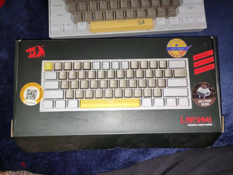 Redragon k606 Lakshmi brown switches 4