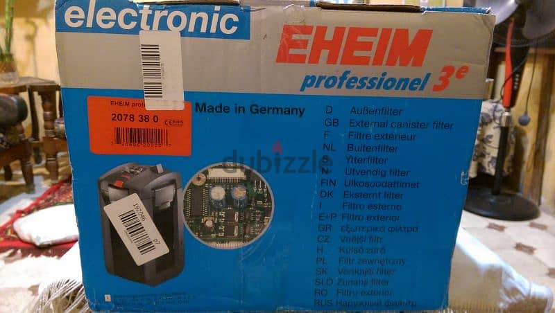 Eheim Pro 3e 700 - 2078 Canister Filter Parts 7