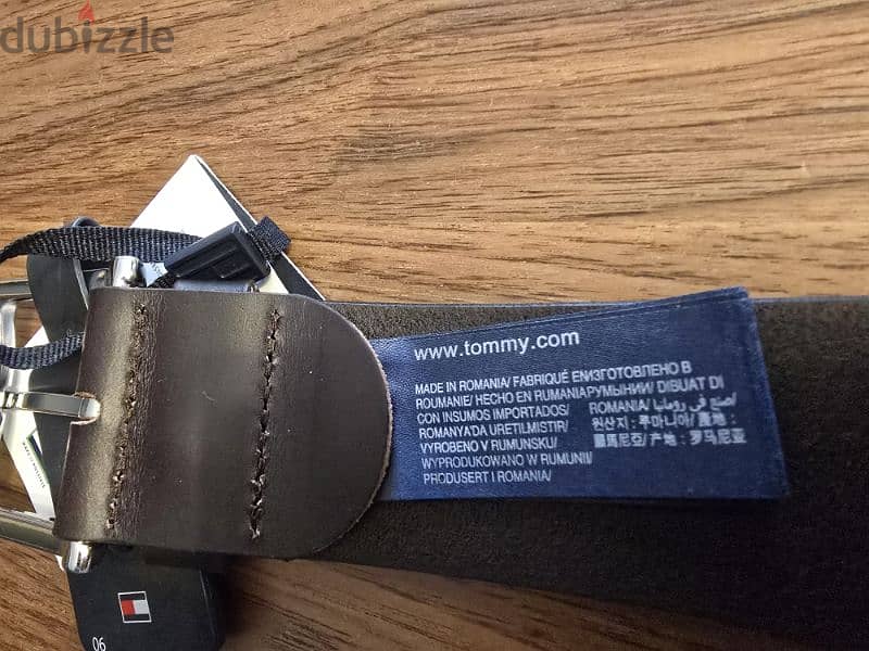 Tommy Hilfiger Men's New Denton Belt حزام تومي 2