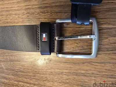 Tommy Hilfiger Men's New Denton Belt حزام تومي جديد
