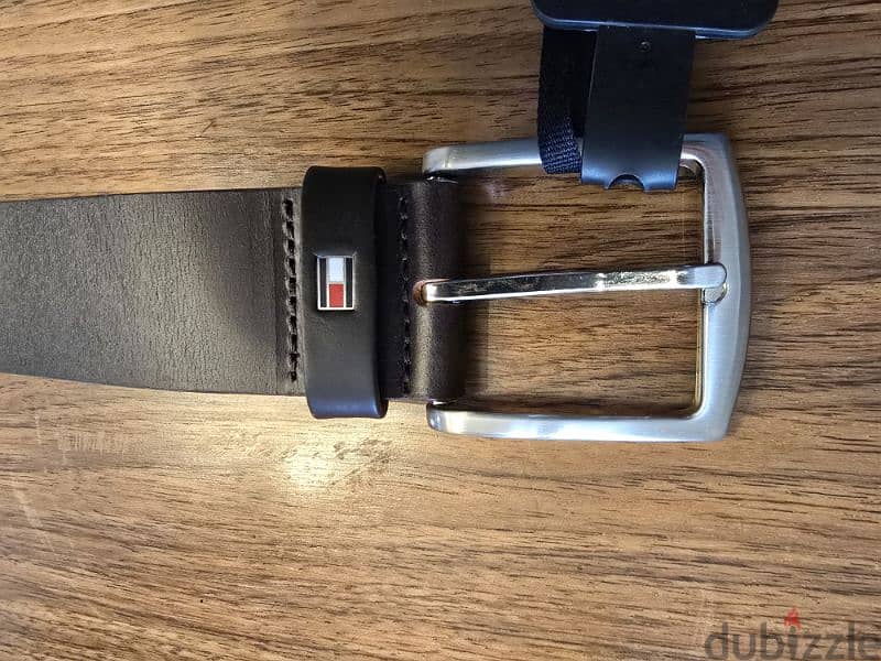 Tommy Hilfiger Men's New Denton Belt حزام تومي 3