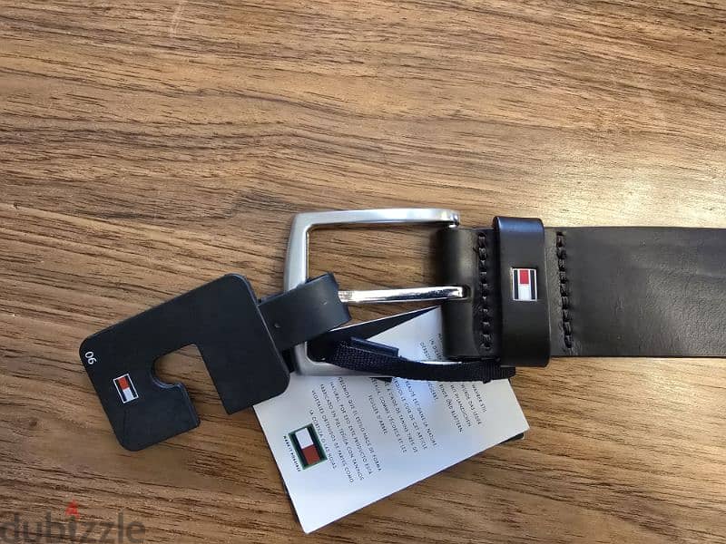 Tommy Hilfiger Men's New Denton Belt حزام تومي 4