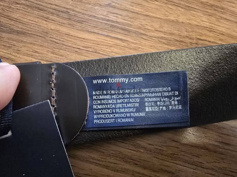 Tommy Hilfiger Men's New Denton Belt حزام تومي 5