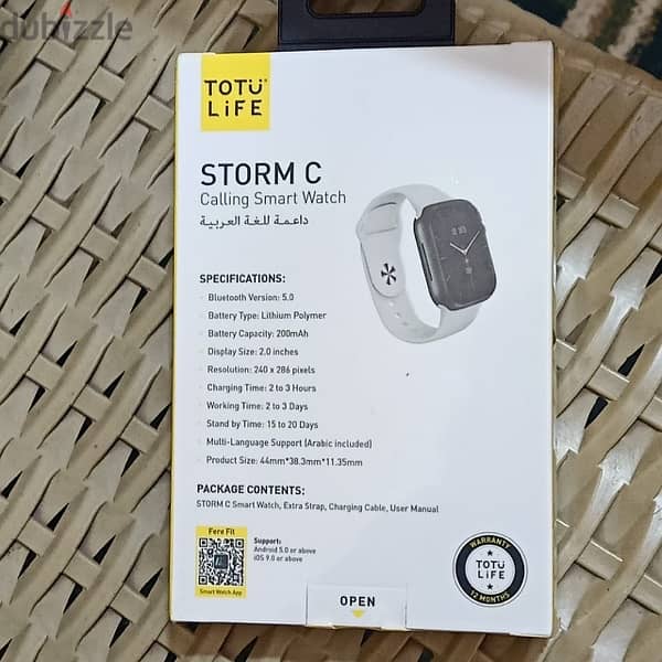 totulife storm c smart watch price 1