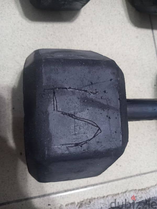 5kg dumbelles 1