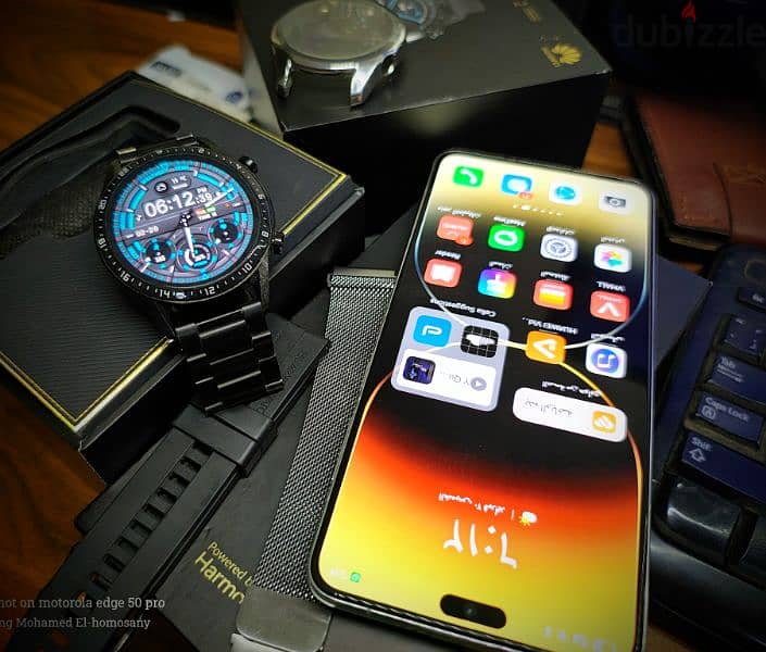 huwawi mate 50 512 Harmony + Huawei watch gt 46m 5