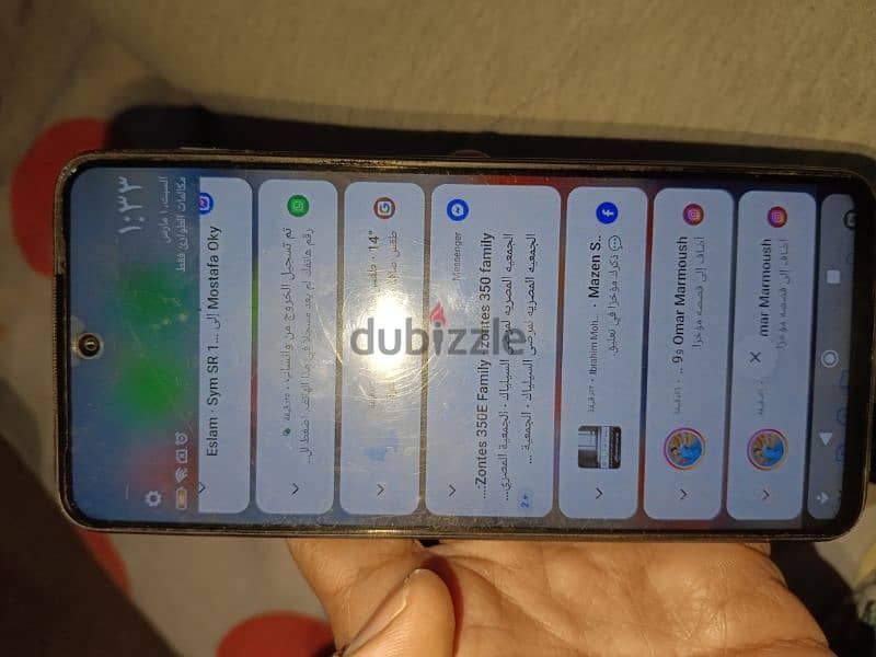 شاومي note 9s مساحه 128 ورام 6 3